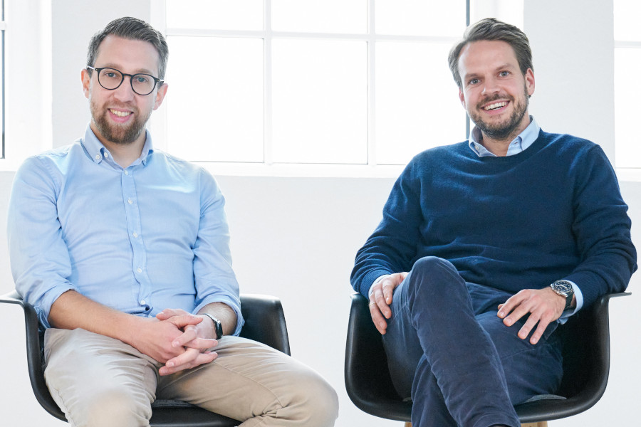Foto von Moritz Knorr & Dr. Thomas Hansmann